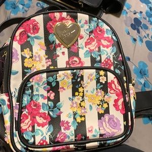 Betsy Johnson mini back pack used